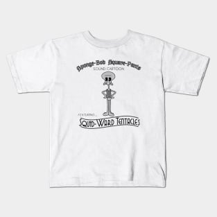 Vintage Squidward 3 Kids T-Shirt